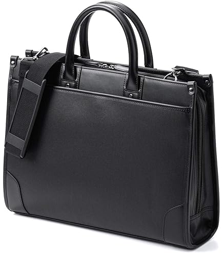 新品未使用　ビジネスバッグ　手提げ　B4 黒　コクヨ　KBB ¥29000 KOKUYO KBB 黒 レザー ビジネスバッグ - メルカリ
